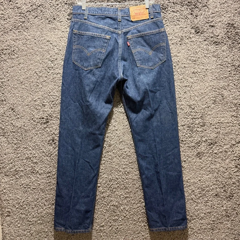Levi's 505 Jeans Mens 32x31 Blue Good Vintage 90s Red Tab Straight Leg 1998